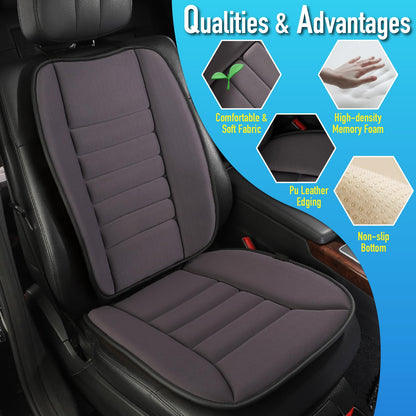 Car Seat Cushion with Back Support Pillow