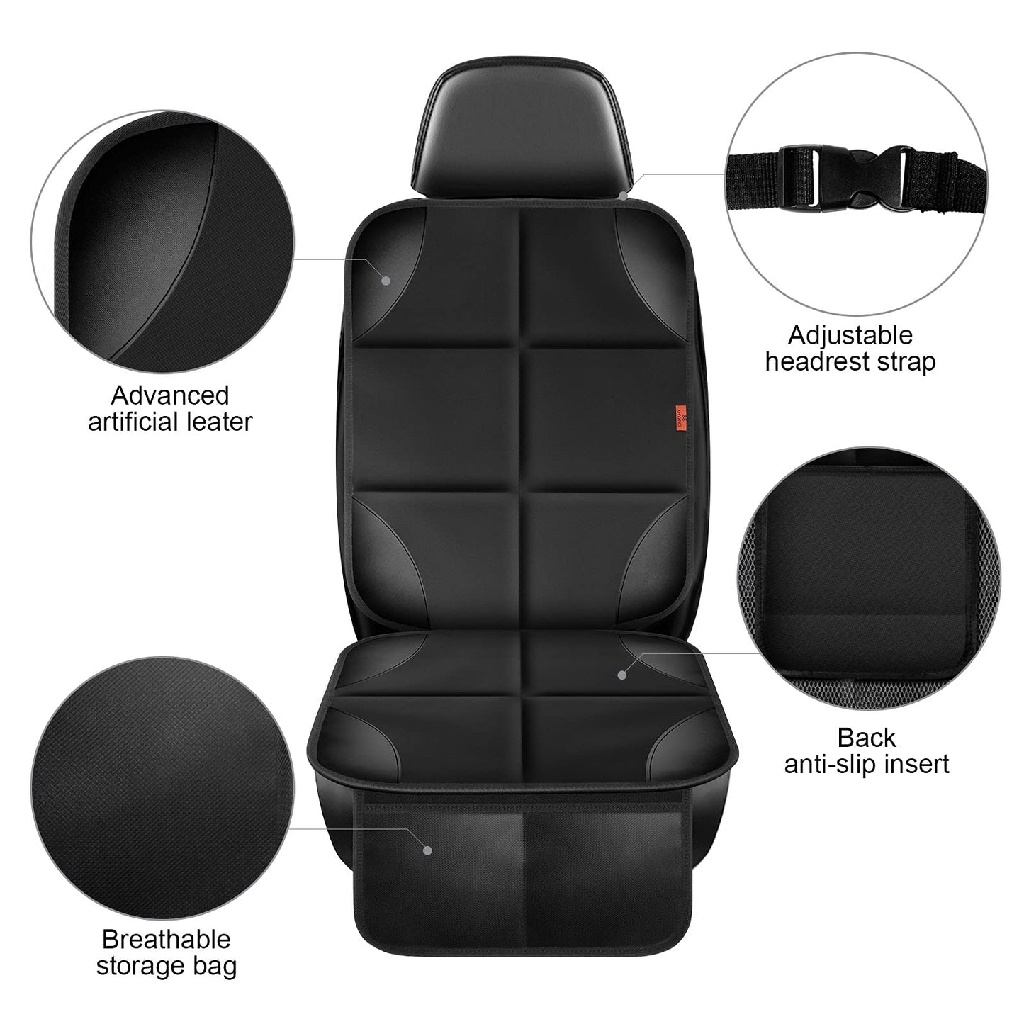 Car Seat Cushion Mat Thickest Padding