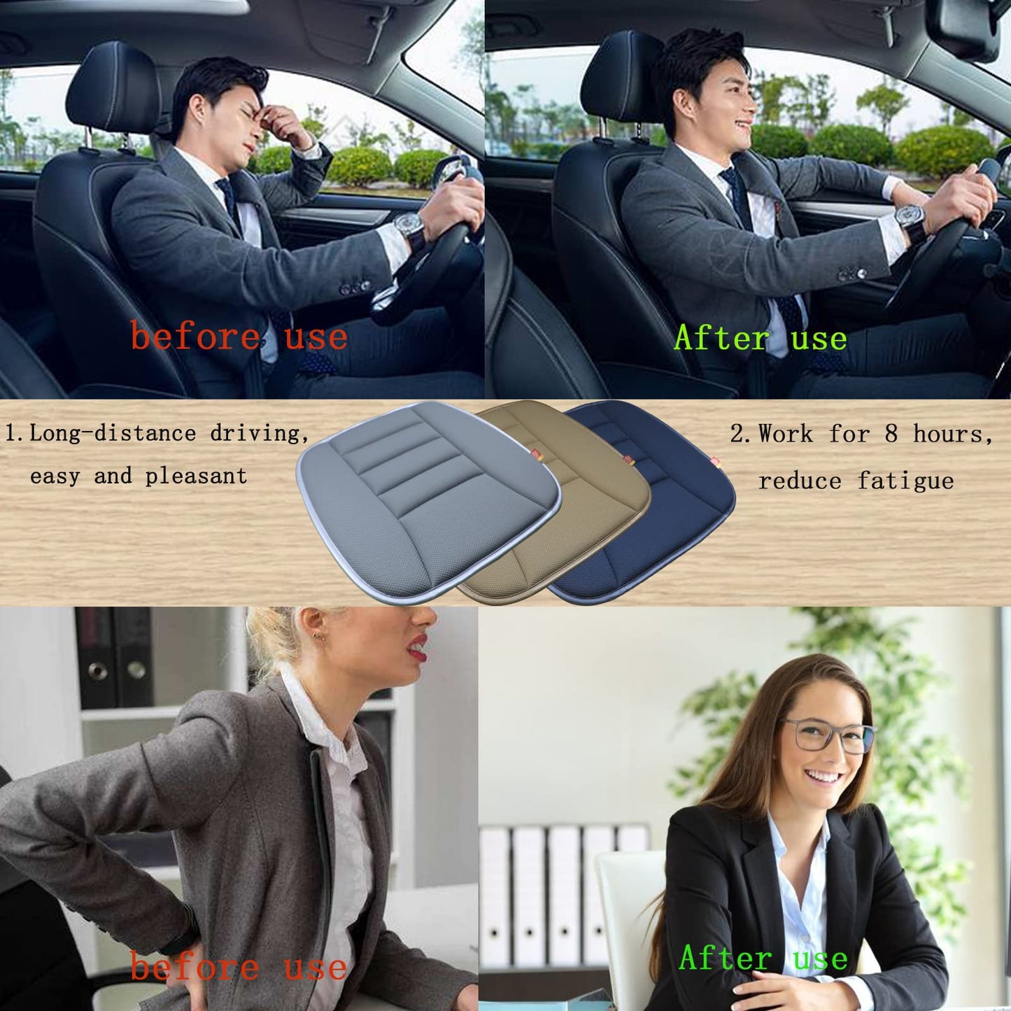 Car Seat Cushion Memory Thin Foam