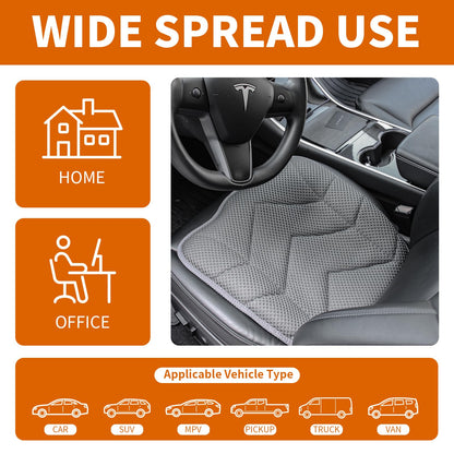 Car Seat Cushion for Driving, Slip-Resistant