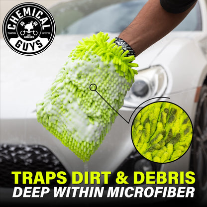 Scratch-Free Microfiber Wash Mitt