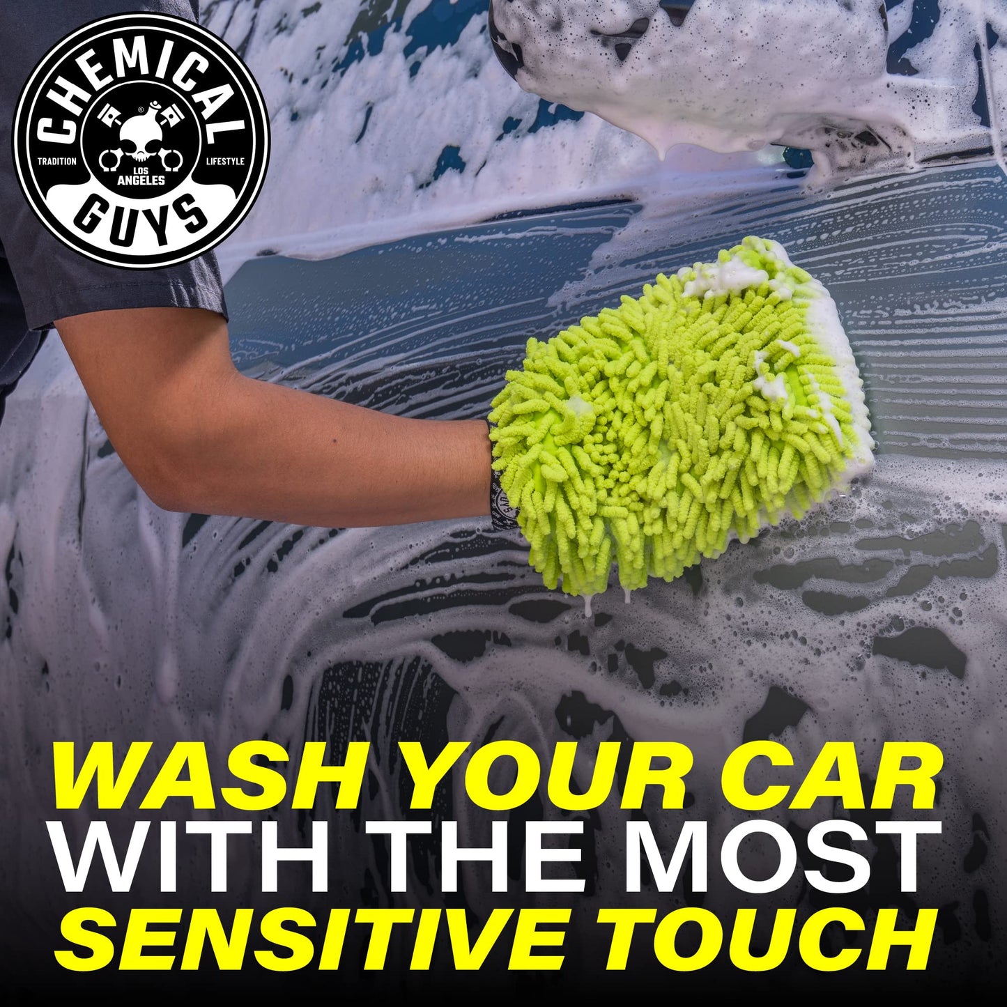 Scratch-Free Microfiber Wash Mitt