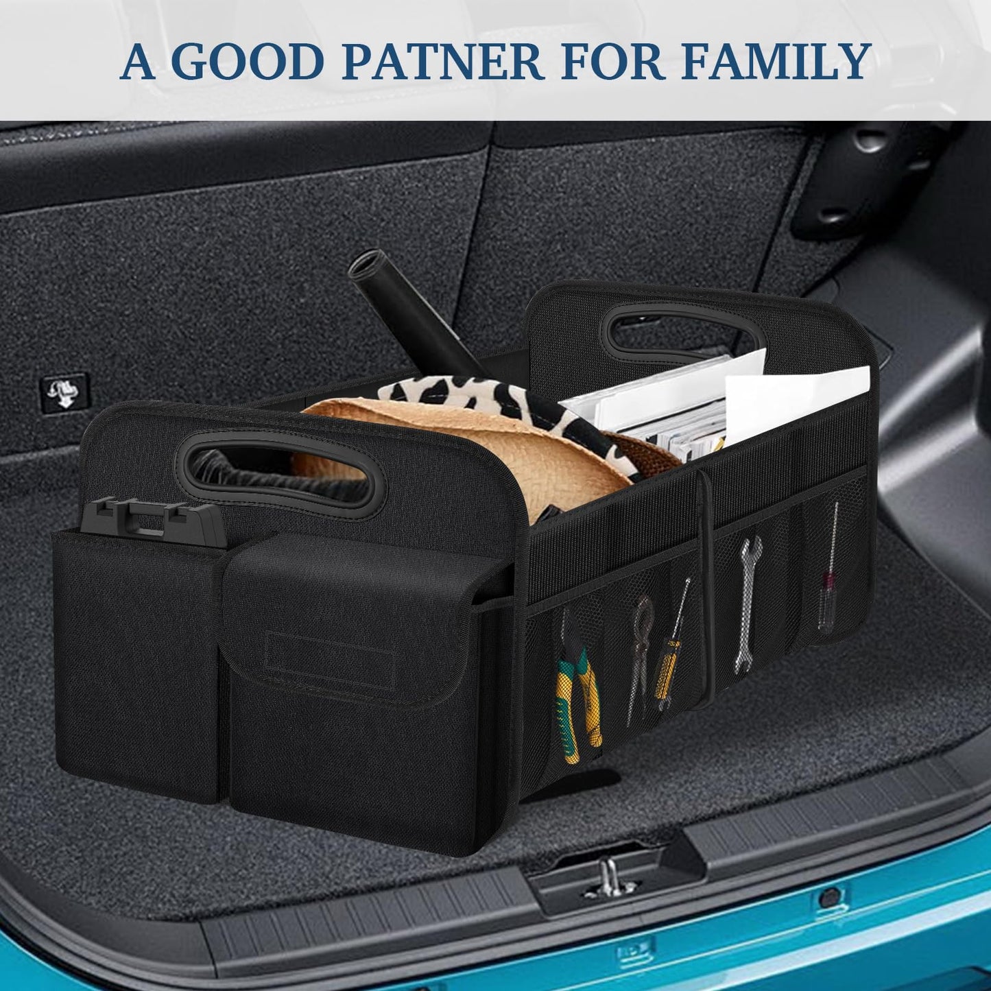 Car Storage Organizer with Large Capacity