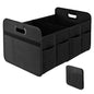 2 Compartments Anti-slip Design Collapsible Trunk Storage