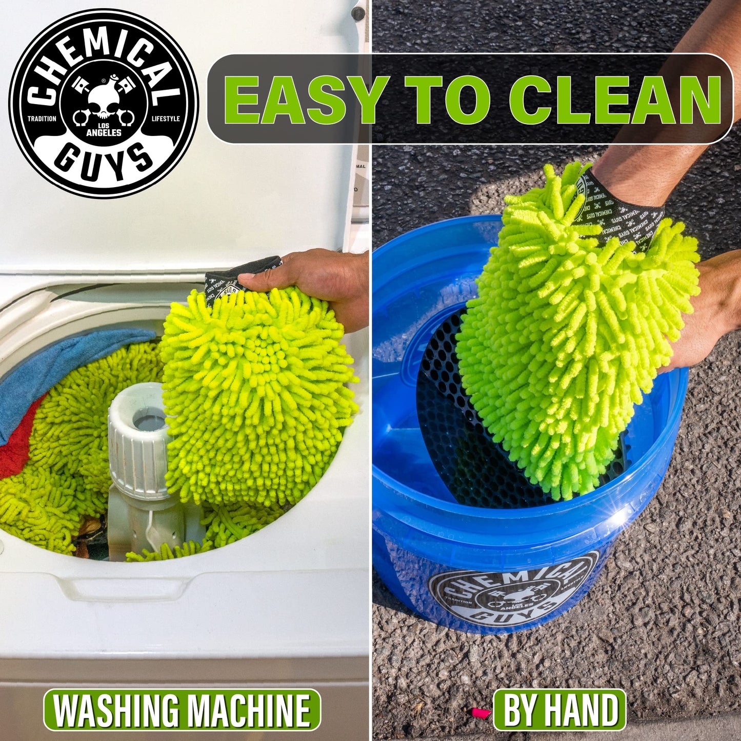 Scratch-Free Microfiber Wash Mitt